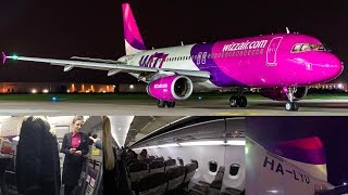 WIZZ AIR Trip Report  London Luton to Kiev Zhuliany Airbus A320 [upl. by Arimlede]