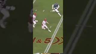 Nakobe Dean with a GREAT OPEN FIELD TACKLE on Jayden Daniels 🦅🔥 Eagles vs Commanders Highlights [upl. by Martguerita201]