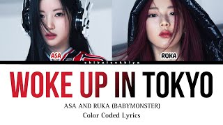 BABYMONSTER quotWoke Up In Tokyoquot PREVIEW LYRICS Color Coded ALMOST CORRECT [upl. by Terrena7]