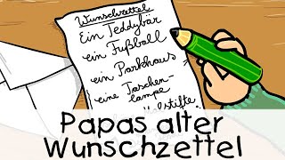 😴 Papas alter Wunschzettel  Geschichten für Kinder [upl. by Elinet]