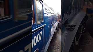 Riding on Beachy Head and Spotting Sir Nigel Gresley 60007 [upl. by Enitsed]