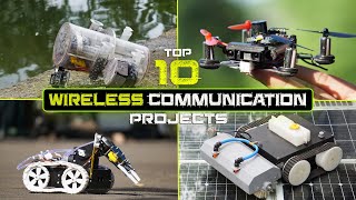 Top 10 Electronics Wireless Communication Projects Ideas 2024 [upl. by Amena]