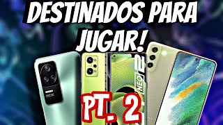 TELEFONOS CALIDAD PRECIO para JUGAR 2024 🎮 celulares gamer baratos Parte 2 [upl. by Wenz]