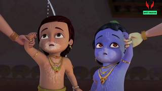 Janmashtami Special  little Krishna Animated Video Songs  Gokul Dham Biraj Ka Wasi [upl. by Anialahs]