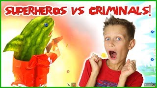 Superheros vs Criminals [upl. by Hedy]