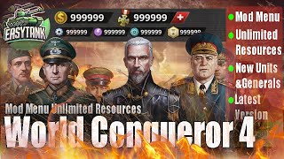 World Conqueror 4 Mod Apk  Mod Menu  Latest Version  Unlimited Resources [upl. by Iorgo]