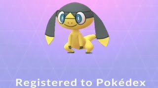 Helioptile Registered to Pokédex  Pokémon Go [upl. by Anuahc]