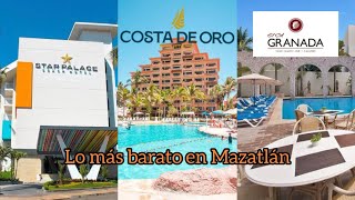 Los hoteles más baratos de Mazatlán Todo incluido cid granada star palace  costa de oro [upl. by Elleral326]