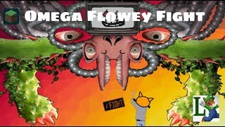 Undertale  Omega Flowey Fight Minecraft [upl. by Gnehs]