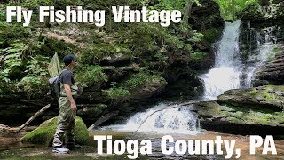 Fly Fishing Vintage Tioga County PA  Wooly Bugged [upl. by Gutow]