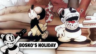 BOSKOS HOLIDAY  Bosko Cartoons 1931  Full Cartoon Episode [upl. by Aneliram]