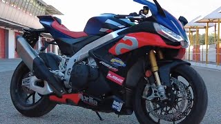 New Aprilia RSV4 Comes With A Production First Lower Wing On The Swingarm [upl. by Adnarahs]