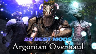 Improving The Argonians of Skyrim — 22 Best Argonian Mods Compilation [upl. by Oirromed]