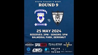 2024SL4WRound 9 Balmoral FC vs Westside Strikers FC Live from 5pm [upl. by Nivart315]