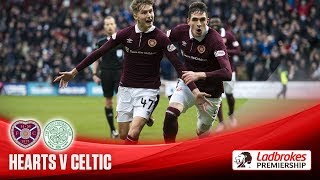 Hearts hammer Celtic to end recordbreaking run [upl. by Suitangi]