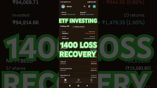 ETF Portfolio Loss Recovery  My ETF Portfolio 2024  ETF Investing  ETF Portfolio Review  shorts [upl. by Weathers596]