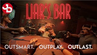 You Wont Believe the INSANE Bluffing Strategies at Liars Bar [upl. by Ennairak]