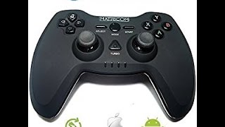 Unboxing Matricom GPad BX Wireless USB Rechargeable Bluetooth Pro Game Pad Joystick [upl. by Ayote]