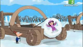 Phineas and Ferbs Christmas Vacation Intro Arabic [upl. by Fiore]