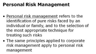 Insurance amp Risk Management  FNC710 Lecture 06 [upl. by Acinnod]