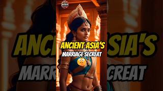 Ancient Asian Womens How to choose their life partners🤫🤯 ancient history asia asmr facts [upl. by Eikin85]