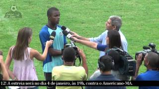 Juniores se preparam para a Copa SP de Futebol Jr 2012 [upl. by Inalial]