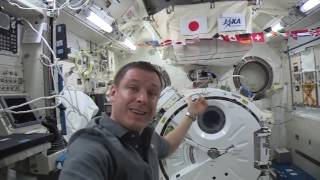 Quick Overview of the Kibo Airlock  ISS Video [upl. by Arraik958]