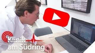 YouTuberin macht KlinikLivestream Hüfte kugelt aus  FreddyFreitag  Klinik am Südring  SAT1 TV [upl. by Moitoso24]