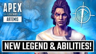 Apex Legends New Legend Artemis Abilities amp Gameplay [upl. by Gnirps470]