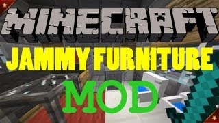 Minecraft Mods  Jammy Furniture Mod ReviewDownload [upl. by Tigirb]