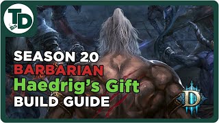 Easy guide to Barbarian 6 piece Immortal Kings Call  Barbarian Haedrigs Gift Season 20 Diablo 3 [upl. by O'Neill]