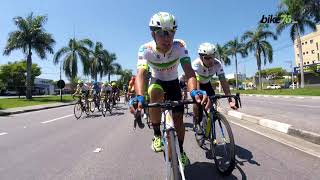 Flávio Santos e Larissa Castelari vencem o GP Funvic de Ciclismo na abertura do Valeparaibano 2019 [upl. by Ahsinat626]