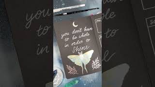 November 2024 Bullet Journal Flip Through🌙 Lunar Moth theme🦋 [upl. by Atilehs336]