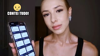 ASMR  Respondendo vocês POR QUE ME MUDEI ME SEPAREI MOTIVO DO MEU SUMIÇO 😢 [upl. by Bax962]