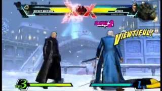 20111210 SSF4 AE ULTIMATE MARVEL VS CAPCOM3 U MVC3 Kusoru ガチ Part2 LAST [upl. by Walke531]