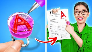 PROF VS ÉLÈVE  LES ASTUCES POUR LÉCOLE  Des Astuces Pour Tricher 🤫 Par 123 GO CHALLENGE [upl. by Lobiv222]