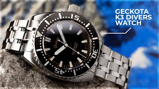 The Geckota K3 Divers Watch [upl. by Lexa]