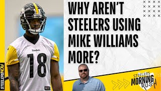 Why Arent Steelers Using Mike Williams More  Steelers Morning Rush [upl. by Tai536]