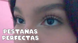 Pestañas PERFECTAS tutorial  Valeria Lopz [upl. by Netti]