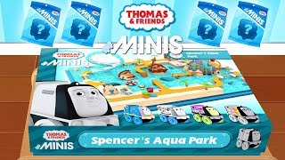 Thomas and Friends Minis Spencers Aqua Park Unbox  iOS  Android app By Budge [upl. by Revolc]