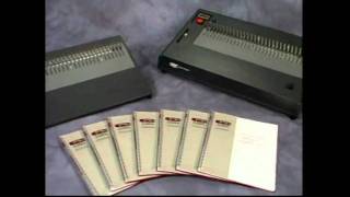 GBC 110EB Comb Binding Machine Introduction Demo Video [upl. by Boni]