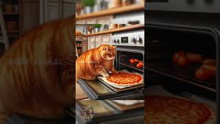 chubby kitten fail to cook😥😺🐱catcatlover funny smart catvideos kittey kittenish cute shorts [upl. by Evatsug]