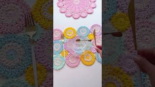 Transform Your Table with These Vibrant Crochet Placemats Inspiration placemats handmade [upl. by Matronna]