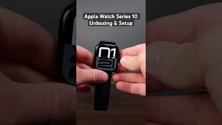 Unboxing amp Setup of the Apple Watch Series 10 46MM with Ink Sport Loop apple appleunboxing [upl. by Kerrison]