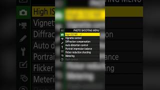 Nikon Settings for Photography quotPhoto Shooting Menuquot फोटो शूटिंग मेनू  in Detail [upl. by Mojgan]