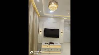 COMPLETE LIVING HALL LIGHT WORK feedshorts interiordesign electrical work home [upl. by Kirred930]