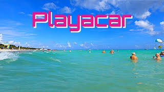 Mexico 🇲🇽 Playacar Beach 🏖️ Playa Del Carmen Riviera Maya [upl. by Aramen185]