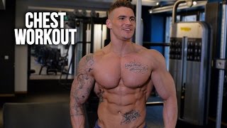 Ross Dickersons ROSSCUT  Chest Workout Day 2 [upl. by Aicsile]