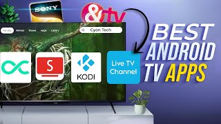 7 Must ⚡Have Android TV Apps 2024  Live Tv Apps for Android Tv  Jio TV Alternative Apps [upl. by Rodolfo623]