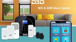 smart home sensor Alarm Alert System Never knewWireless Home Security System [upl. by Yarg]